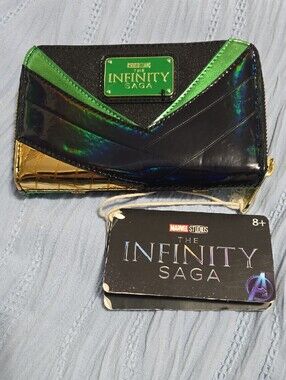 Loungefly Marvel Shine Loki Zip Around Wallet